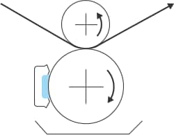 Chamber doctor coater image