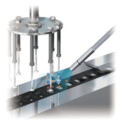 Countermeasures with static eliminators (ionizers)