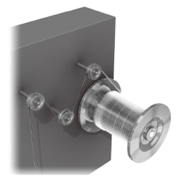 Disordered Optical Fiber Winding