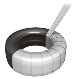 Entangled Packaging Material During Tire Wrapping