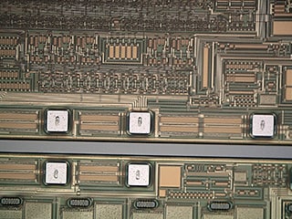 Overall image observation of IC patterns