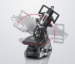 Free-angle observation system and high-accuracy XYZ motorized stage