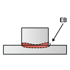 T-shaped fillet