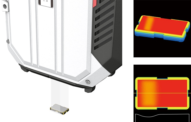 Inline inspection of lid sealing with the WI-5000 Series