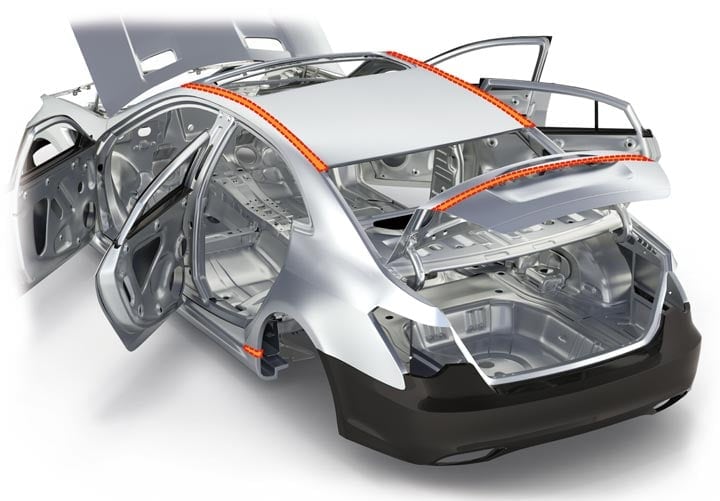 Example of Laser brazing applications in automobile manufacturing