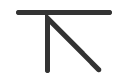 Welding symbol: Bevel groove