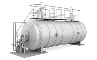 Dimensional Measurement of Pressure Vessels