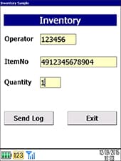 Inventory Operation (Batch) Sample
