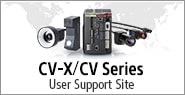 CV-X/CV Series User Support Site