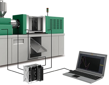 Collection of molding machine temperature data