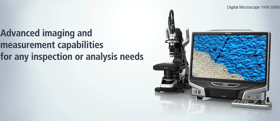 Advanced imaging and measurement capabilities for any inspection or analysis needs