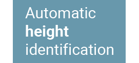Automatic height identification
