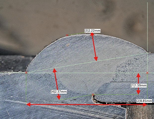 Weld Penetration Defects and Streamlining of Measurement and Inspection