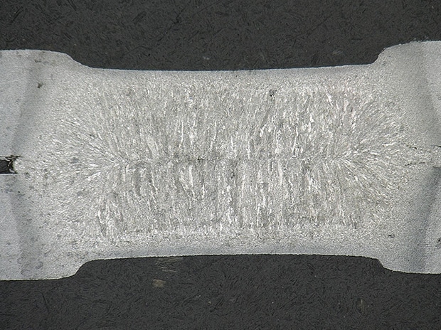 Cross-sectional observation of arc welding