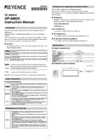 OP-88020 Instruction Manual