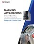 MARKING APPLICATIONS Component Traceability in Automotive Manufacturing [Body and Exterior Parts]