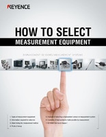 HOW TO SELECT MEASUREMENT EQUIPMENT DISPLACEMENT SENSORS/MEASUREMENT SYSTEMS
