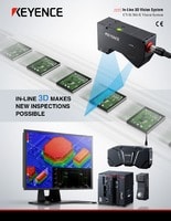 CV-X/XG-X Series Inline 3D inspection image processing system LJ-V connection-compatible Catalog