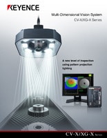 CV-X/XG-X Series Multi-Dimensional Vision System Catalog