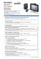 IV2 Series Starting Guide [Control panel]