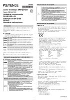SR-G100 Series Instruction Manual