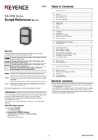 SR-5000 Series Script reference