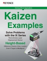 IX Series Height-Based Difference Checks of Any Location Even if Target is Misaligned [Kaizen Examples]