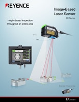 IX Series Image-Based Laser Sensor Catalog