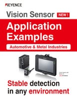 Vision Sensor Application Examples [Automotive & Metal Industries]