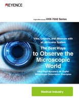 Ultra-High Accuracy 4K Digital Microscope Observation Examples [Medical Industry]