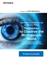 Ultra-High Accuracy 4K Digital Microscope Observation Examples [Printed circuit board]