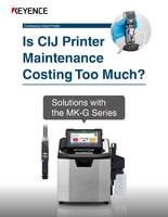 Solutions with the MK-G Series Is CIJ Printer Maintenance Costing Too Much?