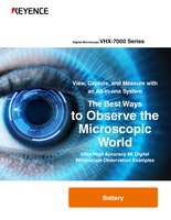 Ultra-High Accuracy 4K Digital Microscope Observation Examples [Battery]