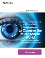 Ultra-High Accuracy 4K Digital Microscope Observation Examples [Wire harness]