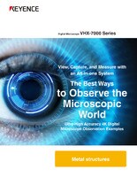 Ultra-High Accuracy 4K Digital Microscope Observation Examples [Metal structures]