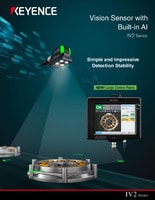IV2 Series Vision Sensor with Built-in AI Catalog