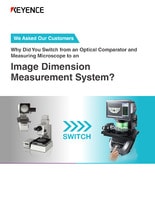 We Asked Our Customers Why Did You Switch from an Optical Comparator and Measuring Microscope to an Image Dimension Measurement System?