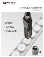 MK-G Series Continuous Inkjet Printer Catalog