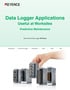 NR Series Data Logger Applications Useful at Worksites [Predictive Maintenance]