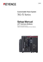 XG-X Series Setup Manual For XT camera