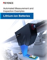 Automated Measurement and Inspection Examples [Lithium-ion Batteries]