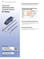 ET Series Suter small proximity sensors for non magnetic metals Catalog