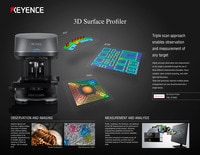 3D Surface Profiler - VK-X3000 series | KEYENCE America 3D Surface Profiler - VK-X3000 series | KEYENCE America