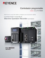 Serie KV-8000 Controlador lógico programable Catálogo