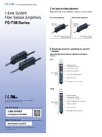 FS-T/M Series Digital Fiber Optic Sensors Catalog