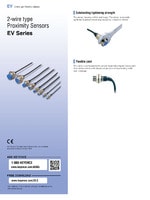 EV Series Two-wire self contained amplifier proximity sensors Catalog