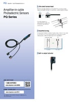 PQ Series Amp.-in-Photoelectric Sensors Catalog