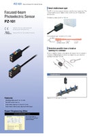 PZ-101 Series Built-in amplifier photoelectric sensors Catalog