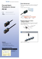 PZ-101 Series Built-in amplifier photoelectric sensors Catalog