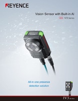 IV3 Series Vision Sensor with Built-in AI Catalog